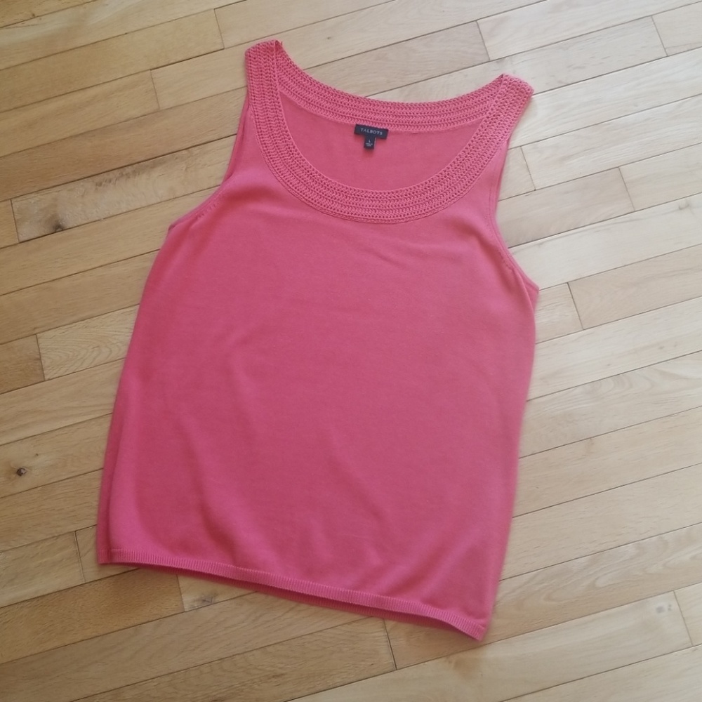Talbots Knitted Sleeveless Shirt